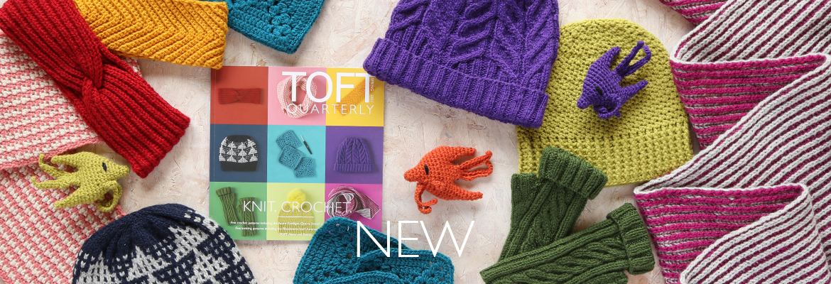 Spring 2021 Knitting and Crochet Patterns from TOFT